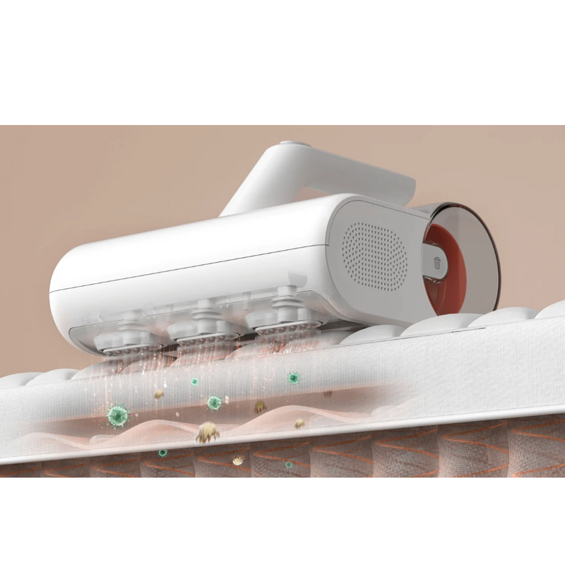 Aspirador Inteligente 4 em 1 | Remove Ácaros, Pêlos, Bactérias e Seca com Ar Quente