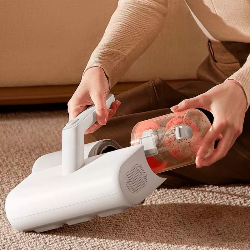 Aspirador Inteligente 4 em 1 | Remove Ácaros, Pêlos, Bactérias e Seca com Ar Quente