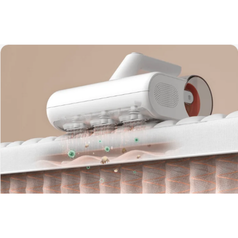 Aspirador Inteligente 4 em 1 | Remove Ácaros, Pêlos, Bactérias e Seca com Ar Quente